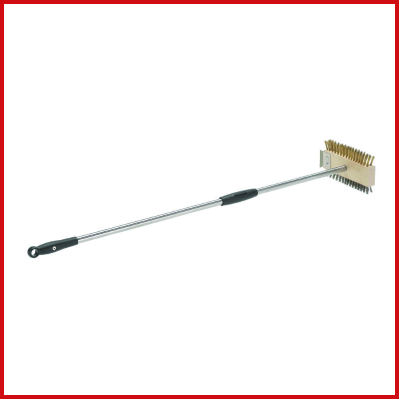 GI Metal Oven Brush AC-SPB1 - 20cm x 11cm Head - 79cm Handle